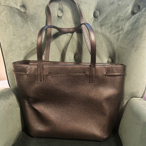 Kate Spade Hayes Street Nandy noir en cuir  GRAND - Picture 2 of 9